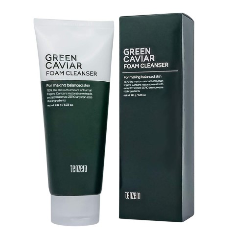 Пенка для умывания с экстрактом морского винограда Tanzero Green Caviar Foam Clenser, 180ml